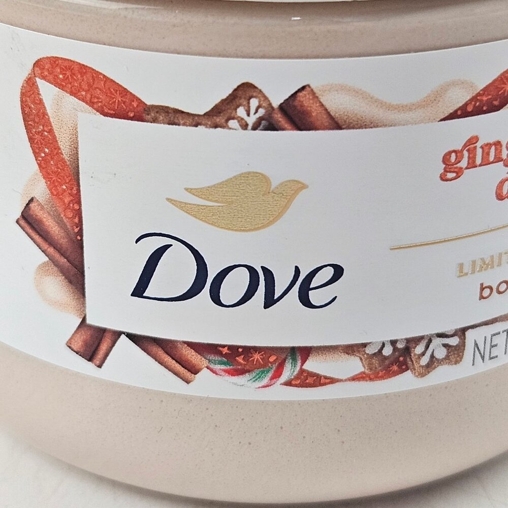 Dove Body Scrub Gingerbread Delight Limited Edition 15 oz Holiday Treats - Picture 3 of 11
